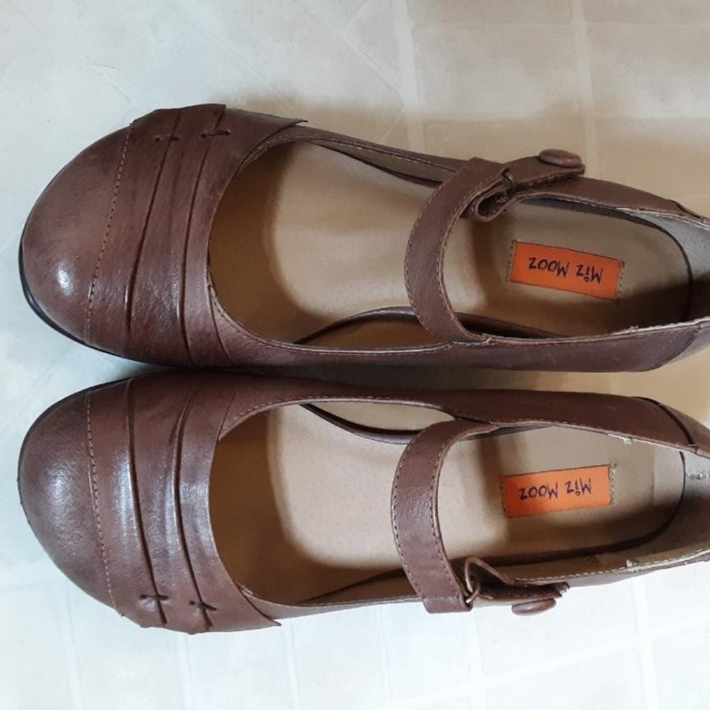 Miz Mooz Beautiful Brown Pumps Size 38